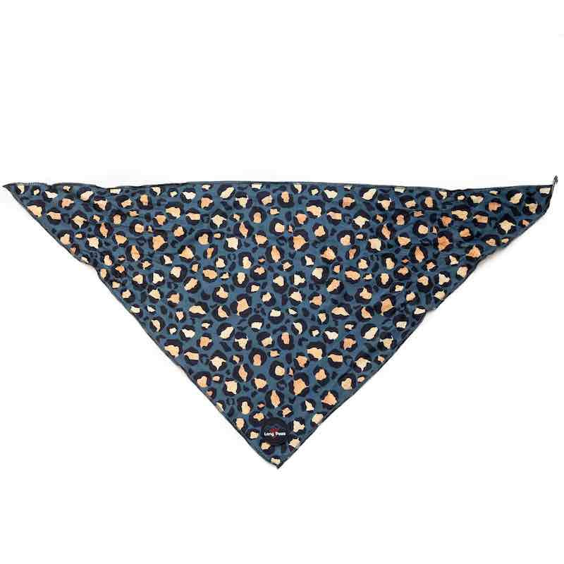 Funk the Dog Collar, Bowtie, & Bandana Set | Leopard Green & Gold