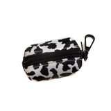 Funk the Dog Lead & Poo Bag Pouch Set | Cow Print