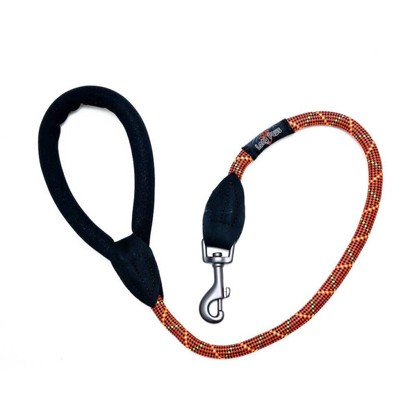 Long Paws Comfort Mk2 Rope Leash, Orange