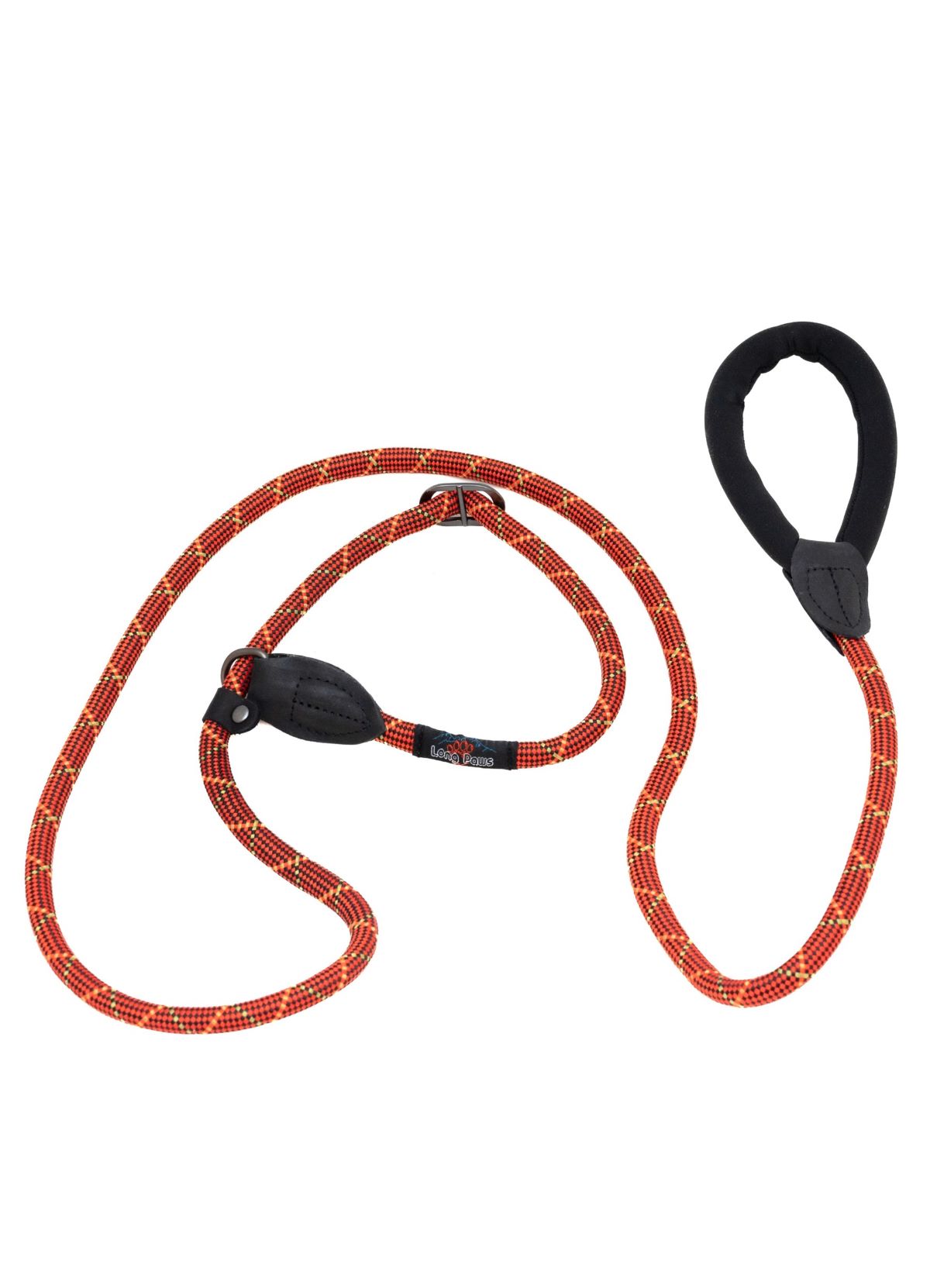 Comfort Rope Slip Lead | Red / Orange