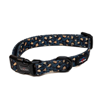 Leopard dog collar