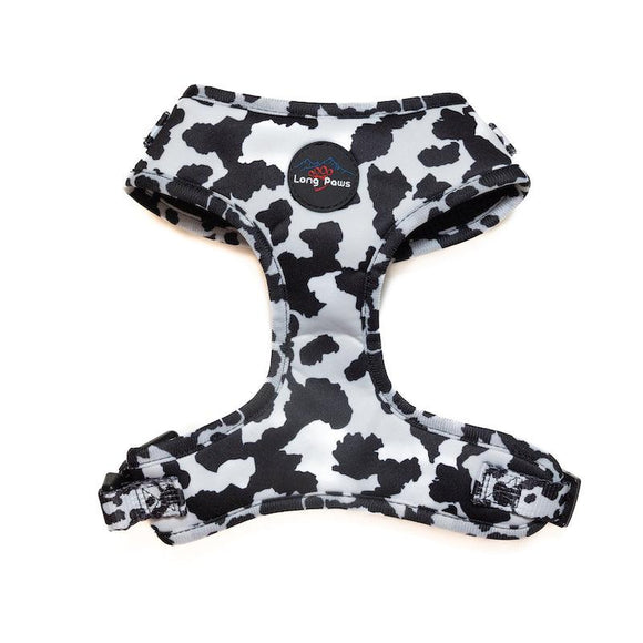 Funk The Dog Harness | Cow Print - Long Paws