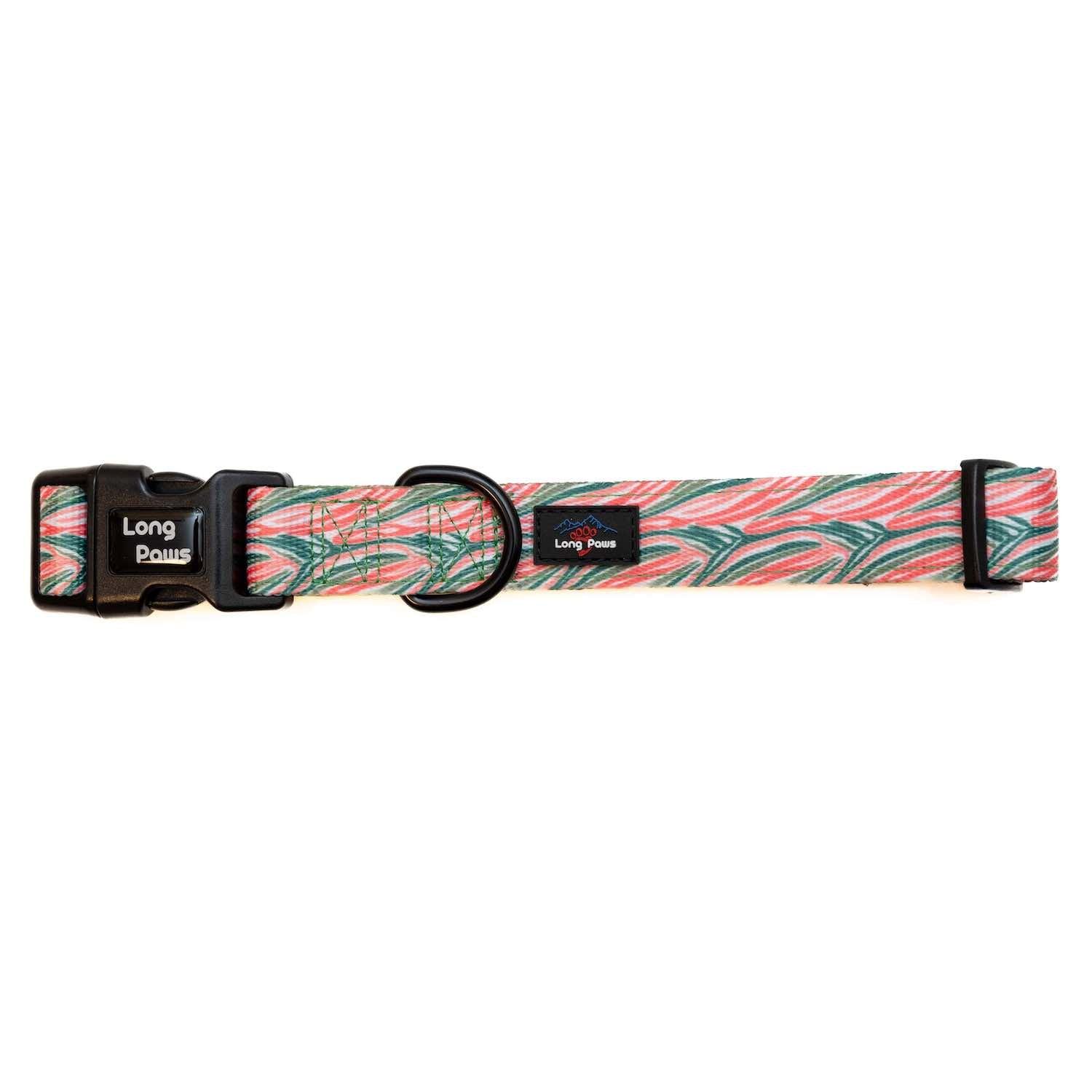 PinkGreen Zebra - Long Paws