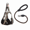 Comfort Slide Lock Rope Lead (75cm/110cm) & Reflective Step-in Harness Set