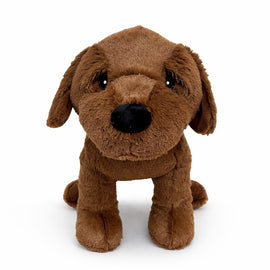 Muttley Crew Chocolate Labrador Shaped Dog Toy, XL
