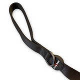Comfort Adjustable Length Lead | Locking Karabiner | All Black | 120-200cm