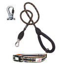 Comfort Screw Lock Rope Lead (120cm) & Reflective Collar Set-1