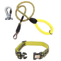 Comfort Screw Lock Rope Lead (120cm) & Reflective Collar Set