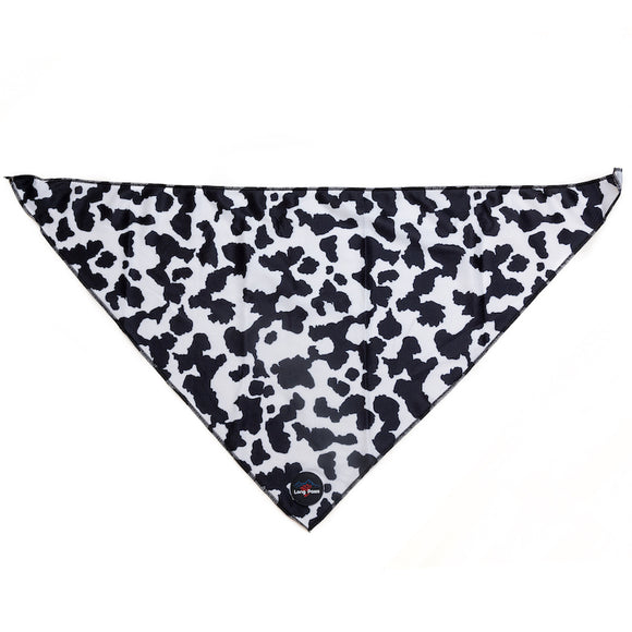 Funk the Dog Collar, Bowtie & Bandana Set | Cow Print