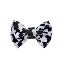 Funk the Dog Collar, Bowtie & Bandana Set | Cow Print-3
