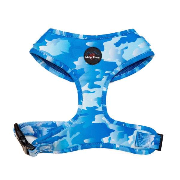 Funk the Dog Harness & Lead Set | Blue Camo