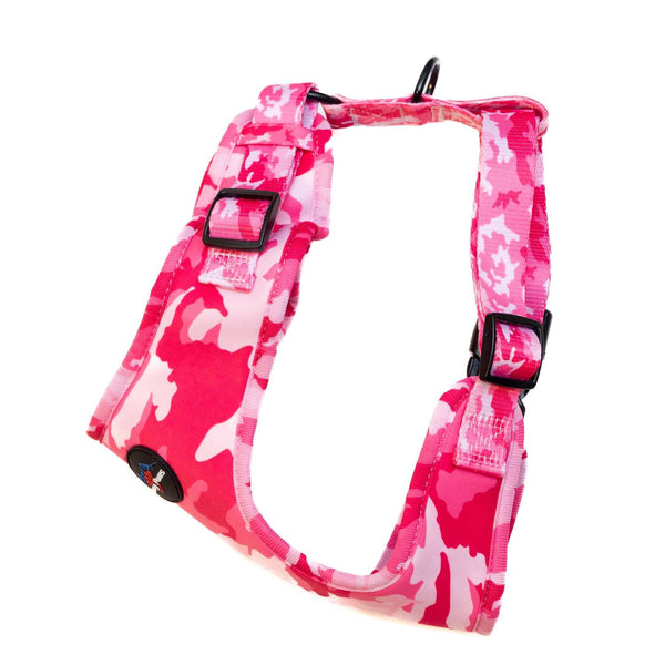 Funk the Dog Harness & Lead Set | Pink Camo