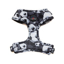 Funk the Dog Harness & Lead Set | Black & White Footballs-3