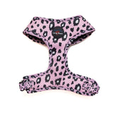 Pink Leopard Dog Harness 1