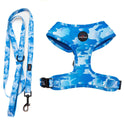 Funk the Dog Harness & Lead Set | Blue Camo