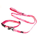Funk the Dog Collar & Lead Set | Pink Camo-1