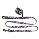 Funk the Dog Lead & Poo Bag Pouch Set | Cow Print-1