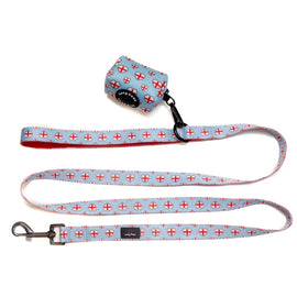Funk the Dog Lead & Poo Bag Pouch Set | St George's Heart