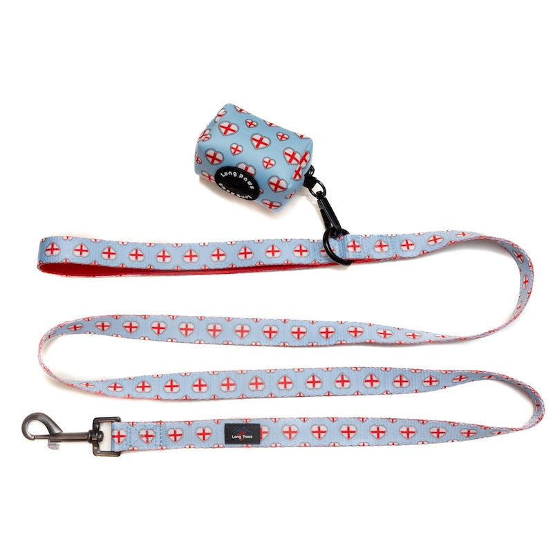 Funk the Dog Lead & Poo Bag Pouch Set | St George's Heart