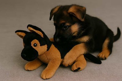 Muttley Crew German Shepherd Shaped Dog Toy, XL - 0