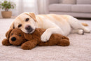 Muttley Crew Chocolate Labrador Shaped Dog Toy, XL-3