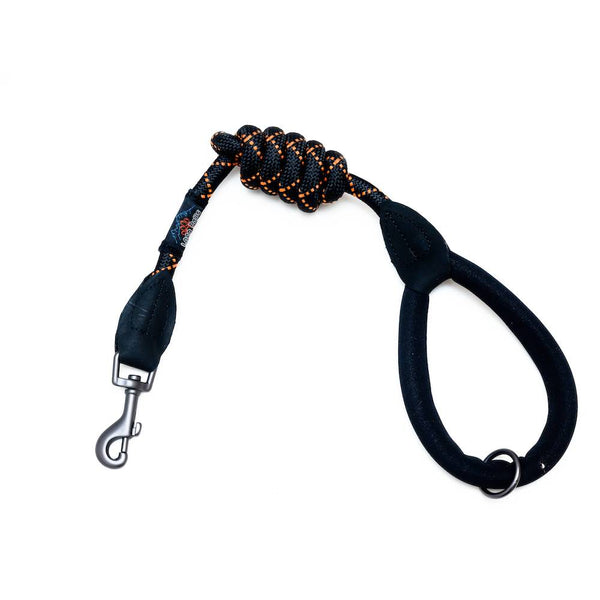 Comfort Trigger Clip Rope Lead (80cm/120cm) & Reflective Collar Set