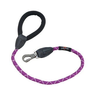 Comfort Rope Lead | SLIDE Lock | Purple | 30in / 75cm