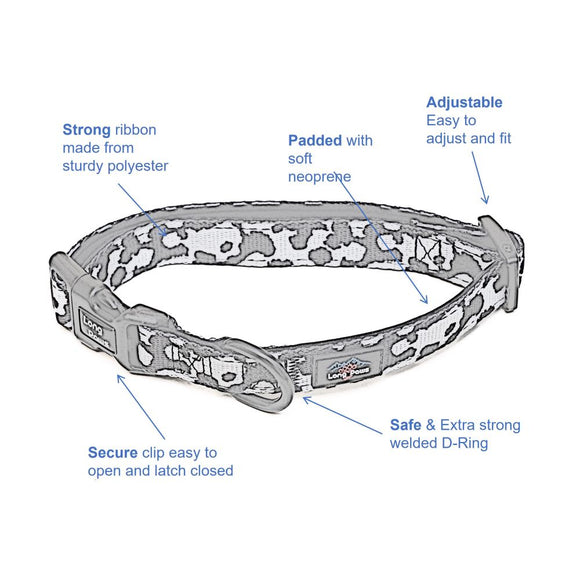 Citrus Camo Dog Collar