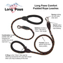 Comfort Rope Lead | SLIDE Lock | Green | 44in / 110cm-3