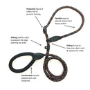 Comfort Rope Slip Lead | Black-3