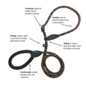 Comfort Rope Slip Lead | Black