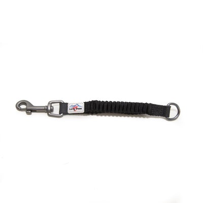 Dog Lead Extender | Anti-Shock Bungee | Shoulder-Saver | Black