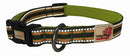 Reflective Comfort Collar, Step-in Dog Harness & Slide Lock Rope Lead Set - Green-6
