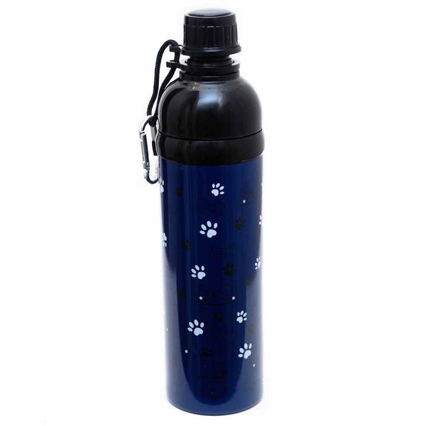 Dog Water Bottle, Lick 'n Flow, Navy Friend