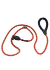 Comfort Rope Slip Lead | Red / Orange