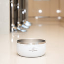 Lunar Dog Bowl - White Dog Bowl-2