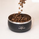 Lunar Dog Bowl - Black Dog Bowl-4