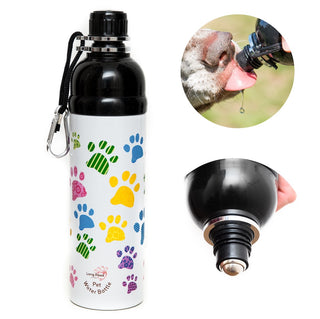 Dog Water Bottle, Lick 'n Flow, Paws