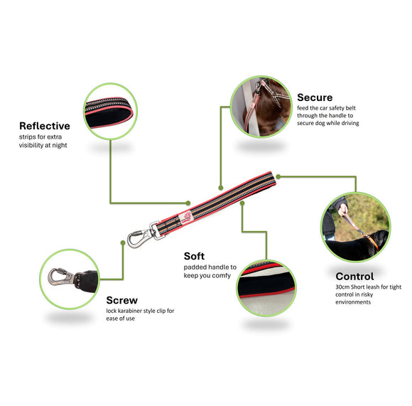 Safety Belt Strap | Close Control Lead | Slide Lock