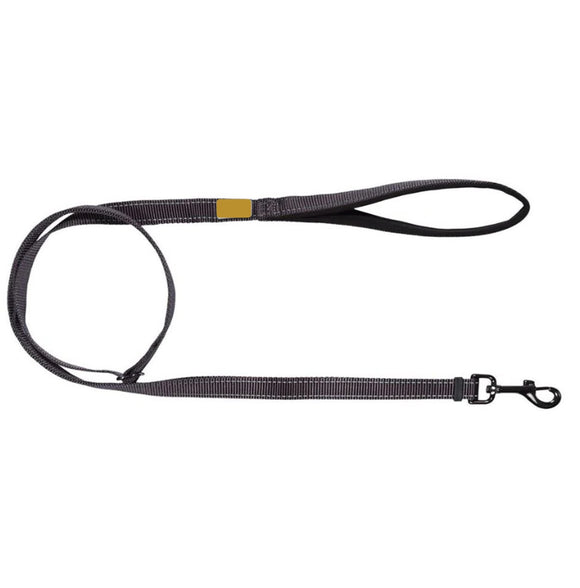 Variable length padded dog lead