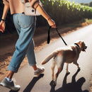 Stride Dog Walking Bag, Cream Leopard-2