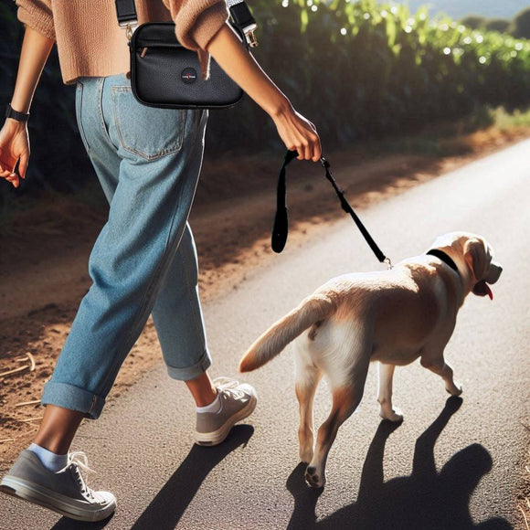 Stride Dog Walking Bag, Black