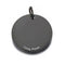 Steel Dog Tag (25mm) in Black | Round