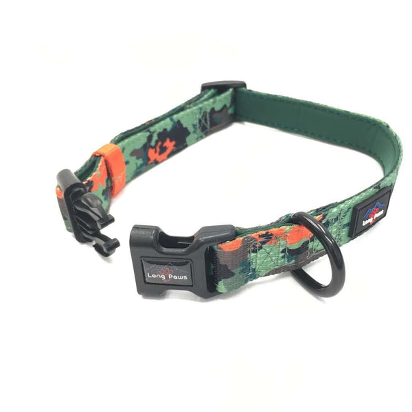 Citrus Camo Dog Collar - Long Paws