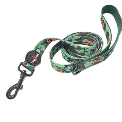 Citrus Camo Dog Lead - Long Paws