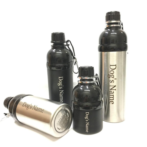 Personalised Dog Water Bottle - Long Paws