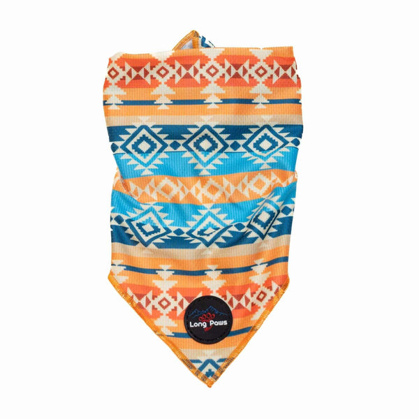 Funk The Dog Bandana | Sunrise Blueorange - Long Paws