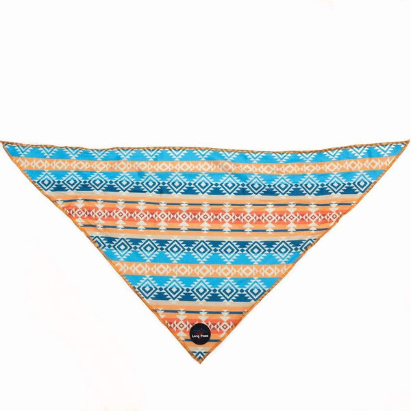 Funk The Dog Bandana | Sunrise Blueorange - Long Paws