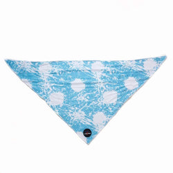 Funk The Dog Bandana | Blue Tie Dye - Long Paws