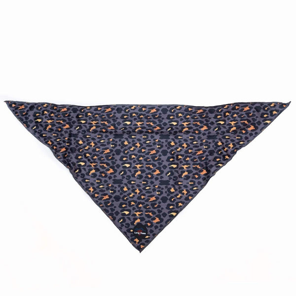 Funk The Dog Bandana | GoldBlack Leopard - Long Paws